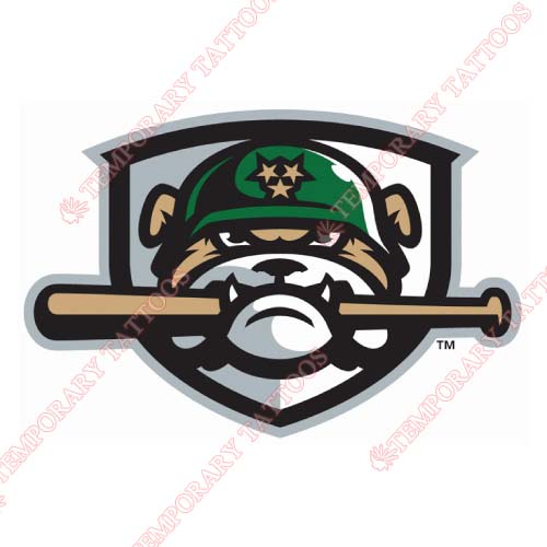 Jackson Generals Customize Temporary Tattoos Stickers NO.7719